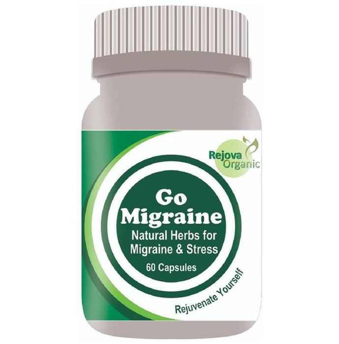 Rejova Organic Go Migraine Capsule - Classic Derma