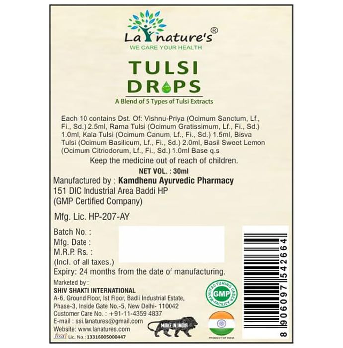 La Nature's Tulsi Drop