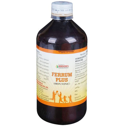 Bakson's Homeopathy Ferrum Plus Iron Tonic