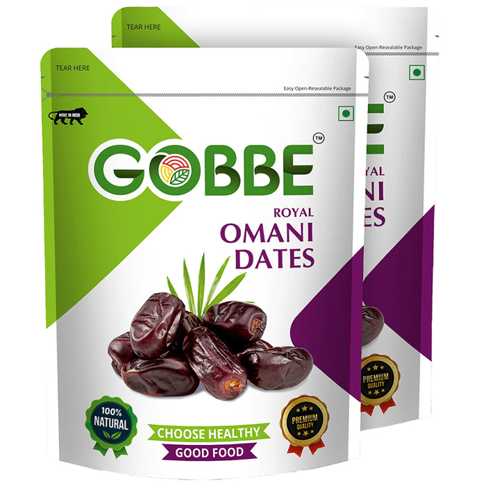 Gobbe Royal Omani Dates (200gm Each) - Classic Derma
