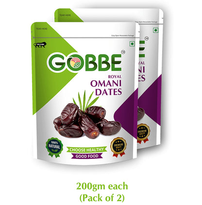 Gobbe Royal Omani Dates (200gm Each)