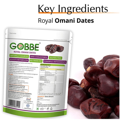 Gobbe Royal Omani Dates (200gm Each)