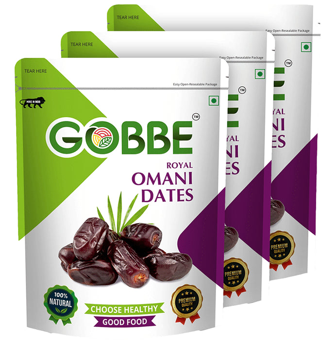 Gobbe Royal Omani Dates (200gm Each) - Classic Derma