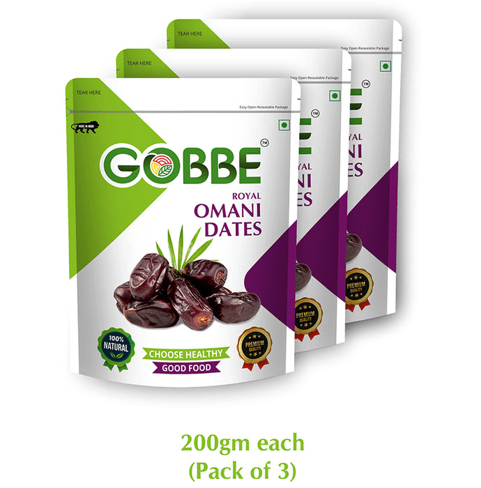Gobbe Royal Omani Dates (200gm Each)