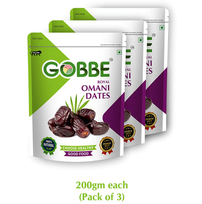 Gobbe Royal Omani Dates (200gm Each)