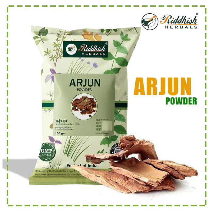 Riddhish Herbals Arjun Powder (100 gm Each)