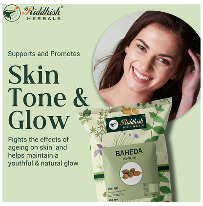 Riddhish Herbals Baheda Powder(100 gm Each)