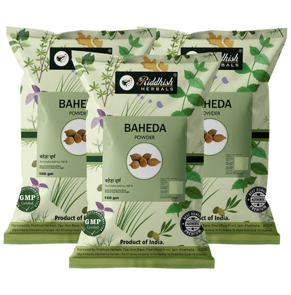 Riddhish Herbals Baheda Powder(100 gm Each)
