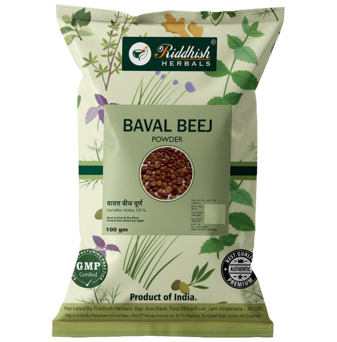 Riddhish Herbals Baval Beej Powder(100 gm Each) - Classic Derma