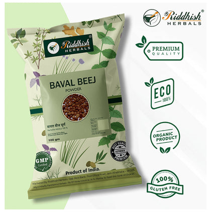 Riddhish Herbals Baval Beej Powder(100 gm Each)