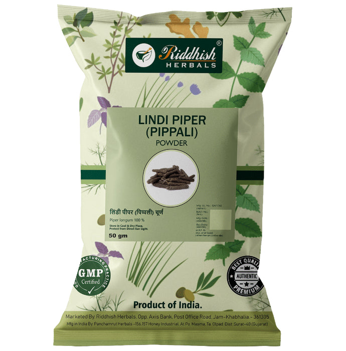 Riddhish Herbals Lindi Piper Powder(50 gm Each) - Classic Derma