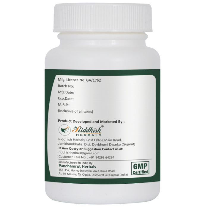 Riddhish Herbals Triphala Guggulu (60 Each)