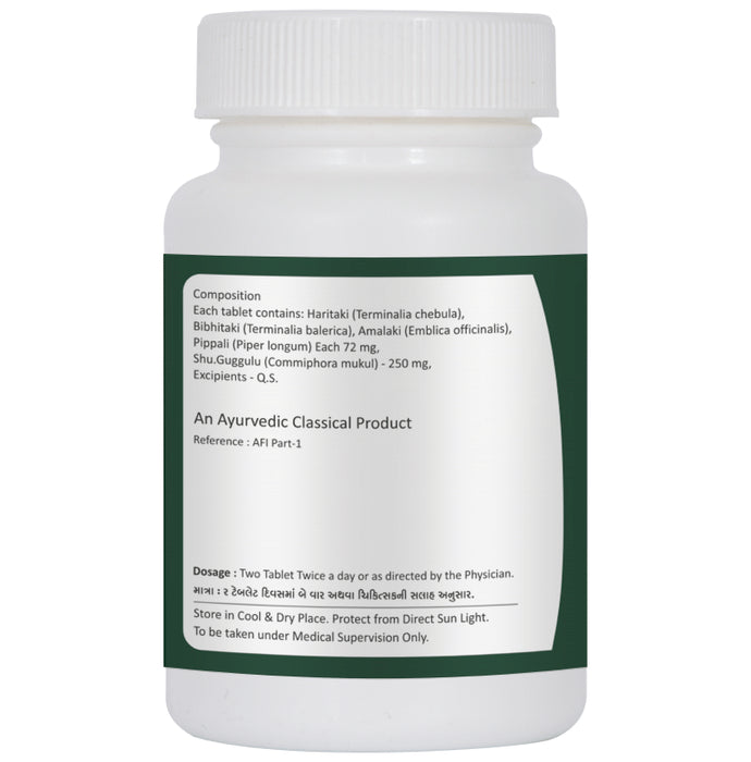 Riddhish Herbals Triphala Guggulu (60 Each)