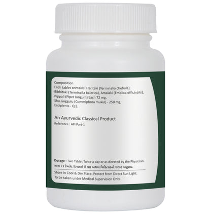 Riddhish Herbals Triphala Guggulu (60 Each)