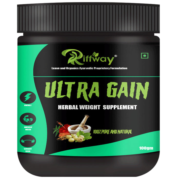 Riffway Ultra Gain Herbal Weight Supplement - Classic Derma