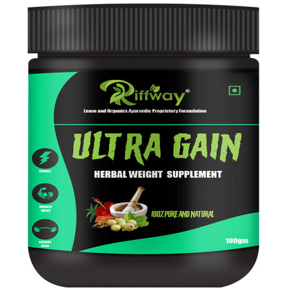 Riffway Ultra Gain Herbal Weight Supplement - Classic Derma
