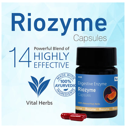 Riozyme Veggie Capsule (10 Each)