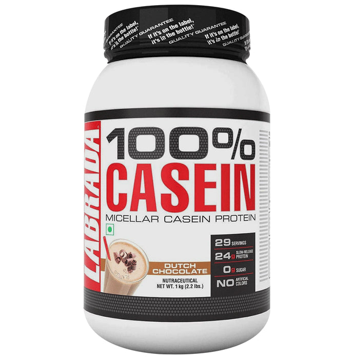 Labrada 100% Casein Micellar Casein Protein Powder - Classic Derma