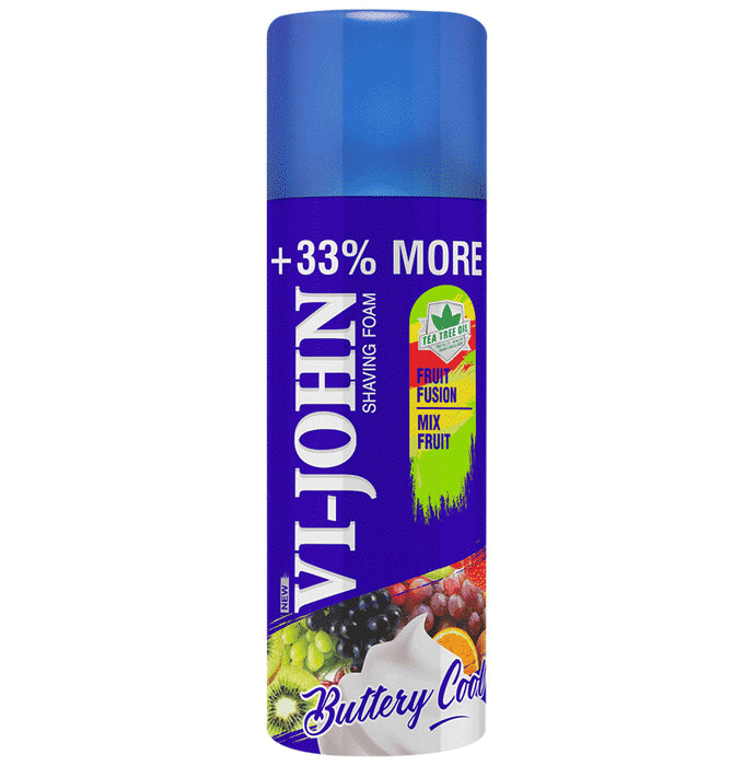 Vi-John Buttery Cool Shaving Foam Fruit Fusion - Classic Derma