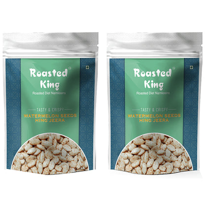 Roasted King Watermelon Seeds (150gm Each) Hing-Jeera - Classic Derma