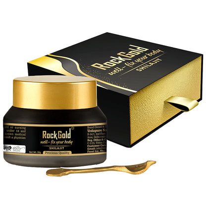 Rock Gold Shilajit Natural Source of Fulvic Acid and Trace Minerals - Classic Derma