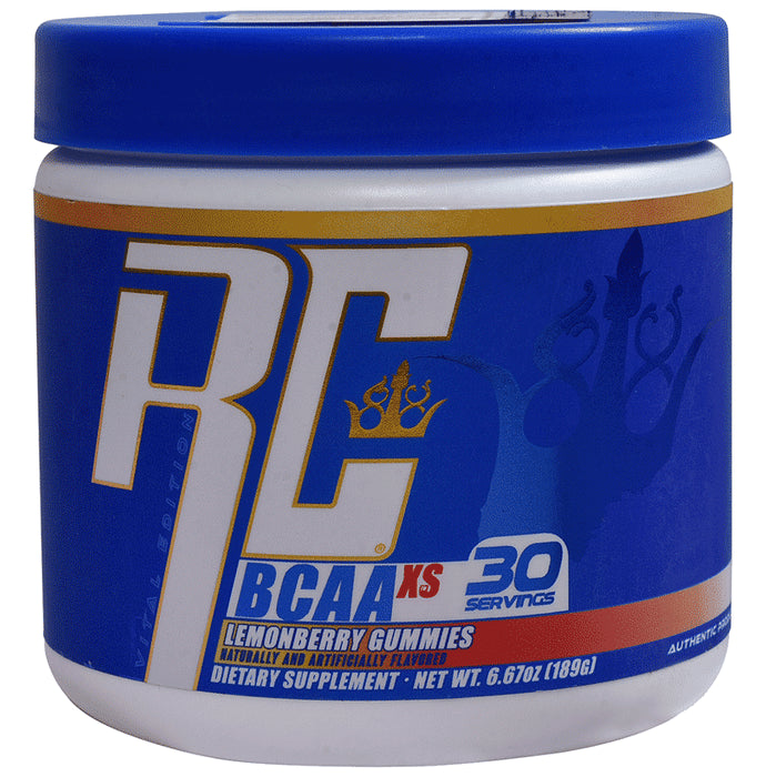 Ronnie Coleman BCCA XS Lemonberry Gummies - Classic Derma