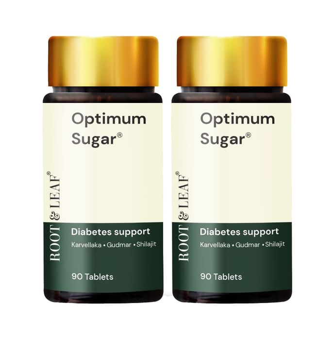 Root & Leaf Optimum Sugar Diabetes Support Tablet (90 Each) - Classic Derma