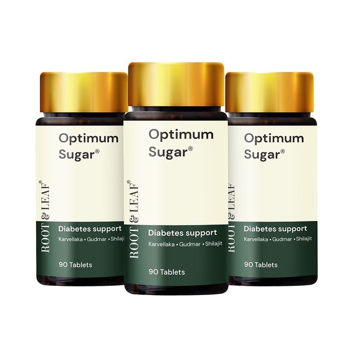 Root & Leaf Optimum Sugar Diabetes Support Tablet (90 Each) - Classic Derma
