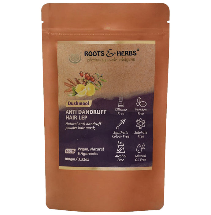 Roots and Herbs Dushmool Anti Dandruff Hair Lep - Classic Derma