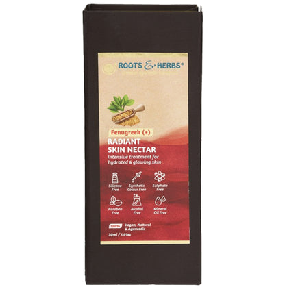 Roots and Herbs Fenugreek Radiant Skin Nectar - Classic Derma