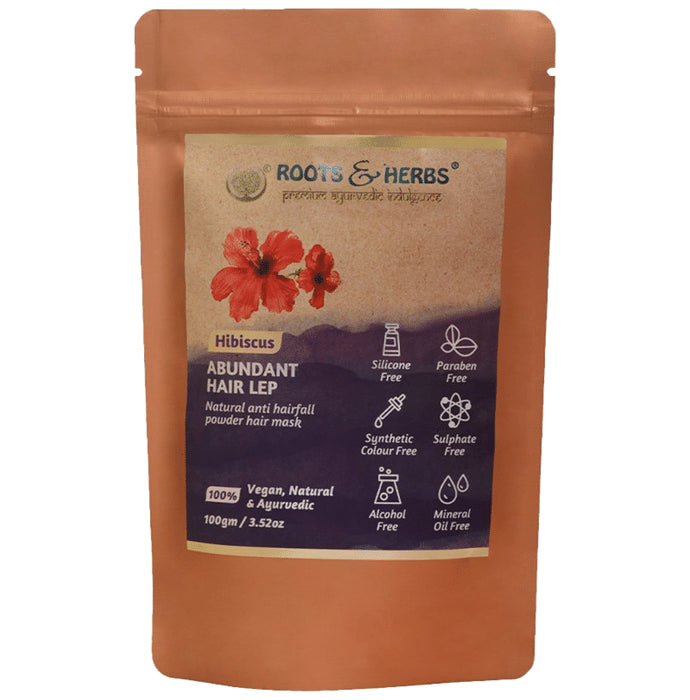 Roots and Herbs Hibiscus Abundant Hair Lep - Classic Derma