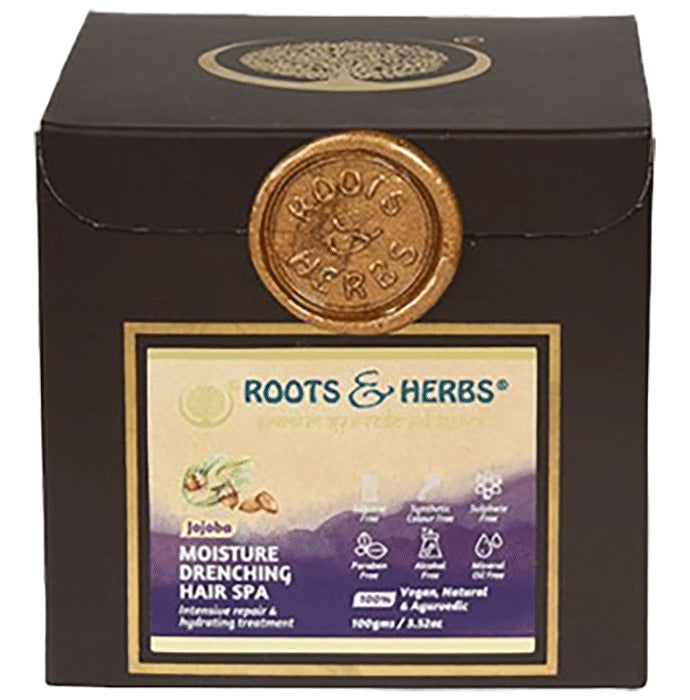 Roots and Herbs Jojoba Moisture Drenching Hair Spa - Classic Derma