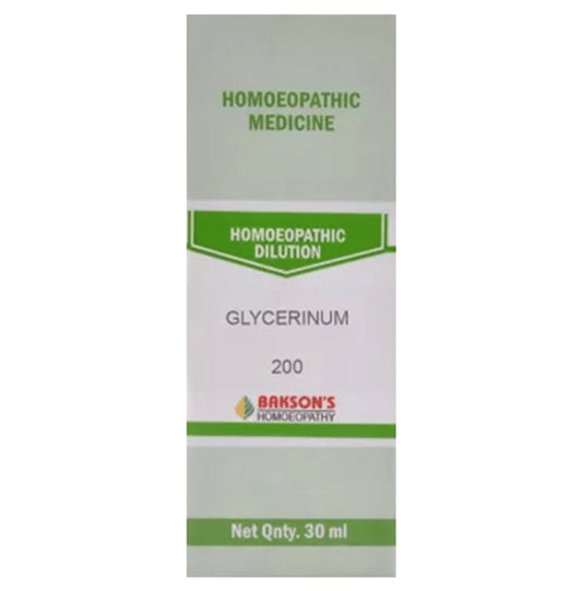 Bakson's Homeopathy Glycerinum Dilution 200 - Classic Derma