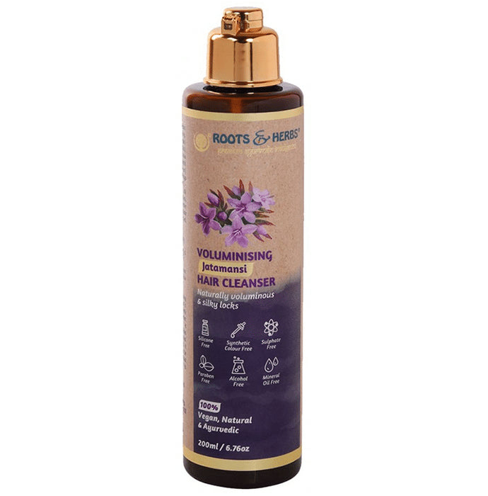 Roots and Herbs Voluminising Jatamansi Hair Cleanser - Classic Derma