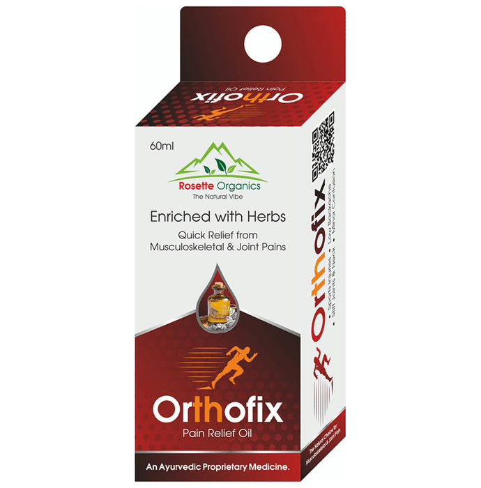 Rosette Organics Orthofix Pain Relief Oil - Classic Derma