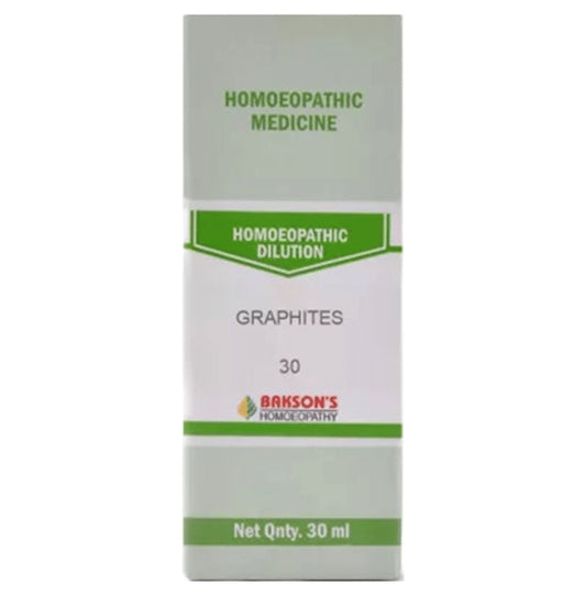 Bakson's Homeopathy Graphites Dilution 30 - Classic Derma