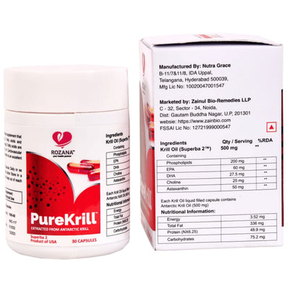 Rozana Purekrill Capsule