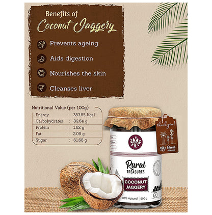 Rural Treasures Coconut Jaggery Powder