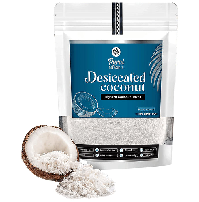 Rural Treasures Desiccated Coconut Flakes - Classic Derma