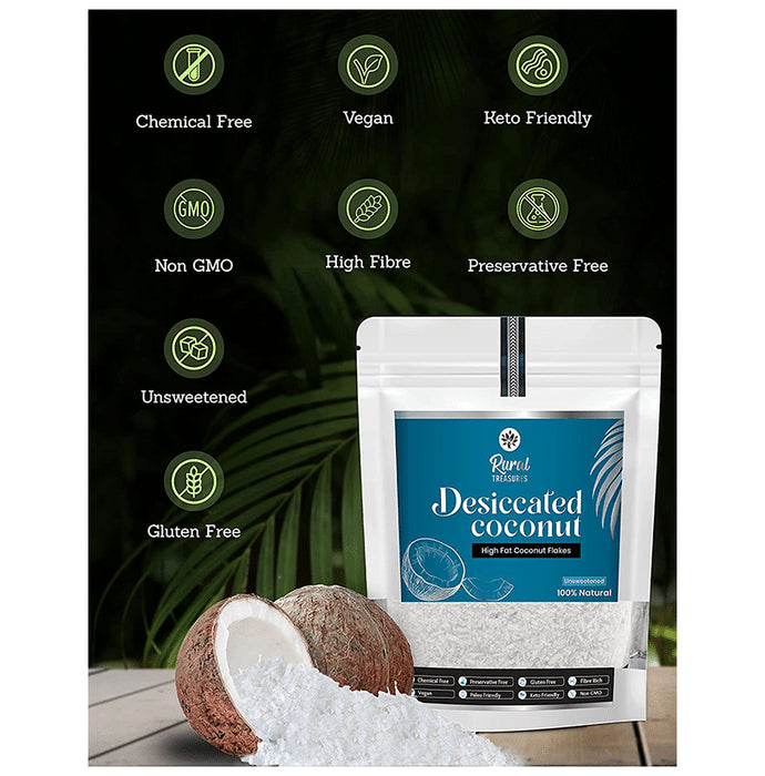 Rural Treasures Desiccated Coconut Flakes