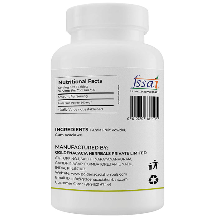 Goldenacacia Herrbals Amla 1000mg Tablet