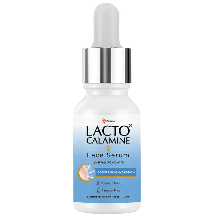 Lacto Calamine 2% Hyaluronic Acid Face Serum - Classic Derma