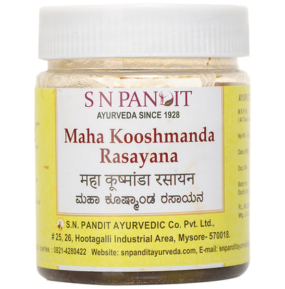S N Pandit Ayurveda Maha Kooshmanda Rasayana - Classic Derma