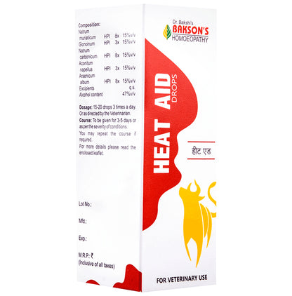 Bakson's Homeopathy Heat Aid Drop