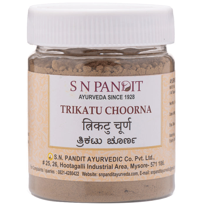 S N Pandit Ayurveda Trikatu Choorna - Classic Derma