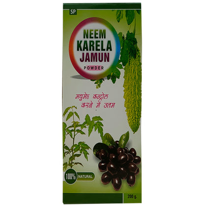 S.P Pharmaceuticals Neem Karela Jamun Powder (200gm Each) - Classic Derma