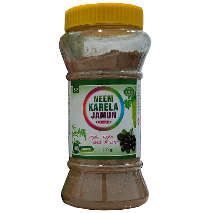 S.P Pharmaceuticals Neem Karela Jamun Powder (200gm Each)
