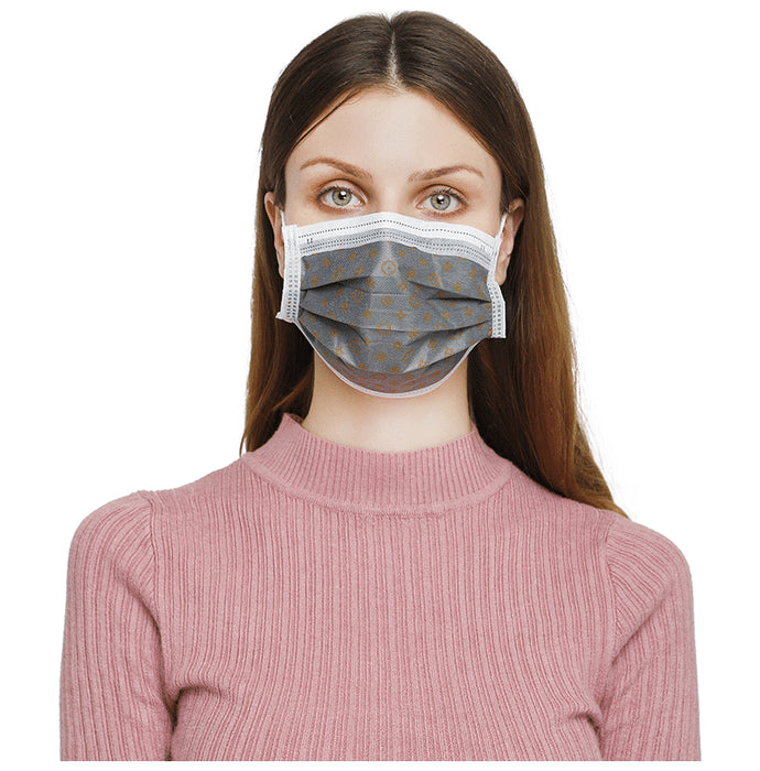 Saavi Urgicals Polypropylene 4 Ply Surgical Face Mask French Canvas - Classic Derma