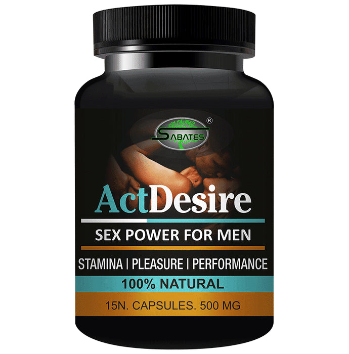 Sabates Actdesire for Male Performance Capsule - Classic Derma