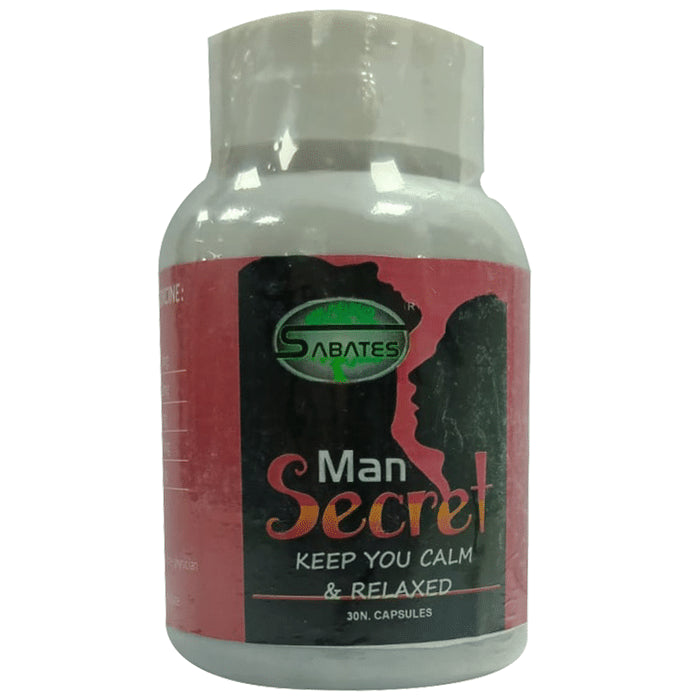 Sabates Man Secret Male Sexual Health Formula & Stamina Support Capsule - Classic Derma